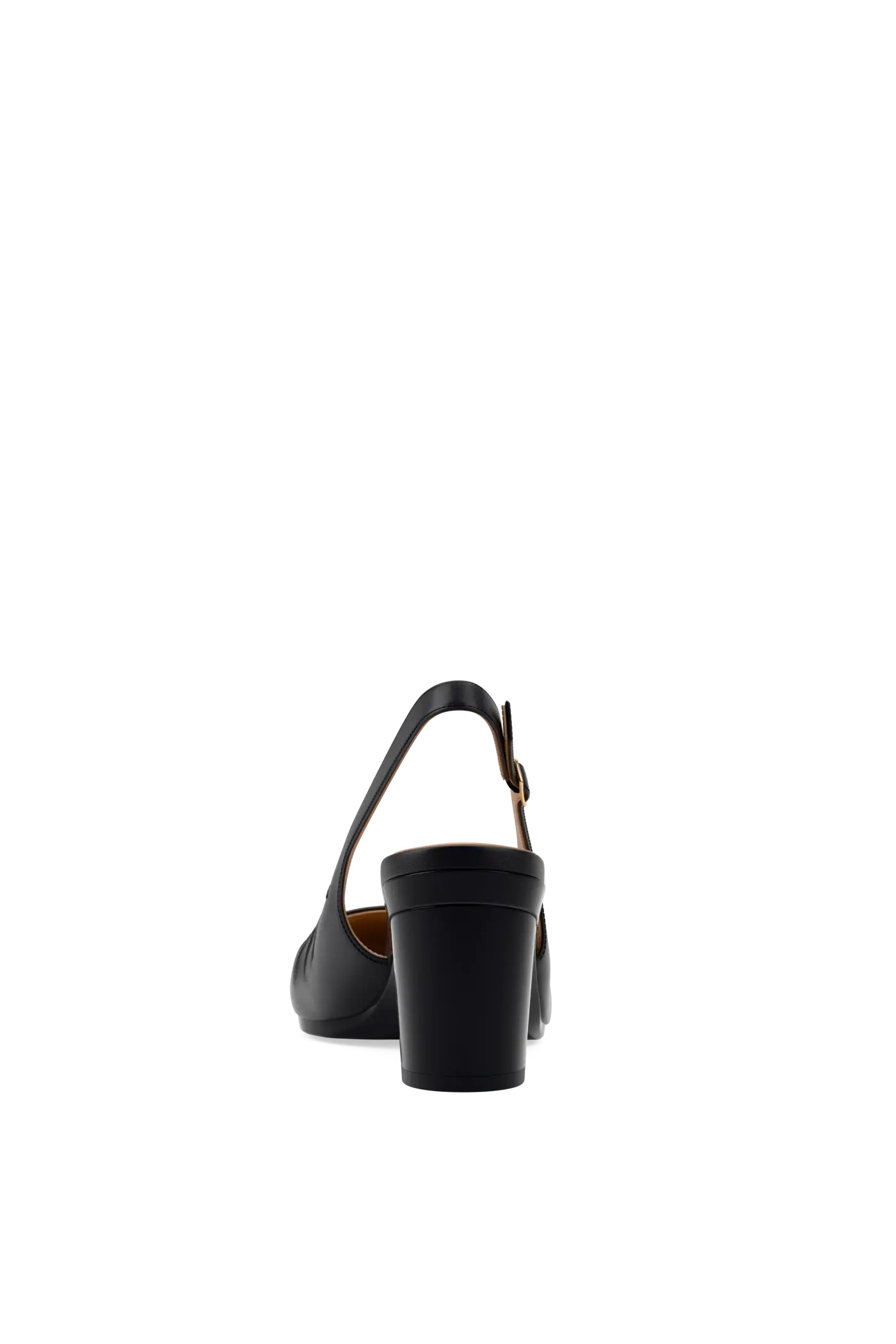 The Slingback Buckle - Coal Leather 3 Block