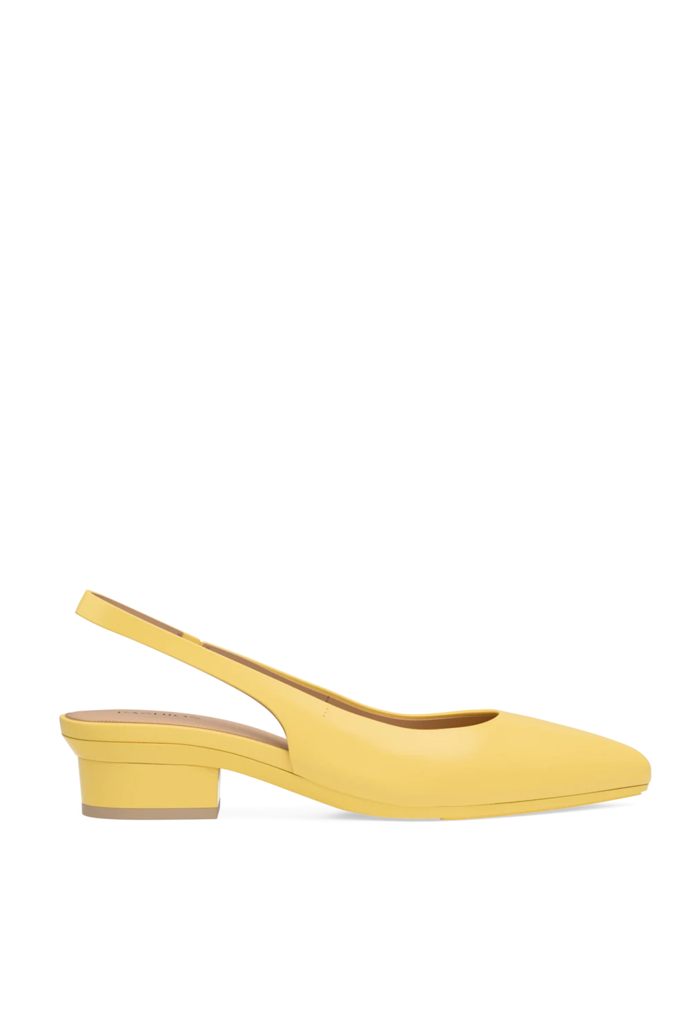 The Slingback - Limoncello Leather