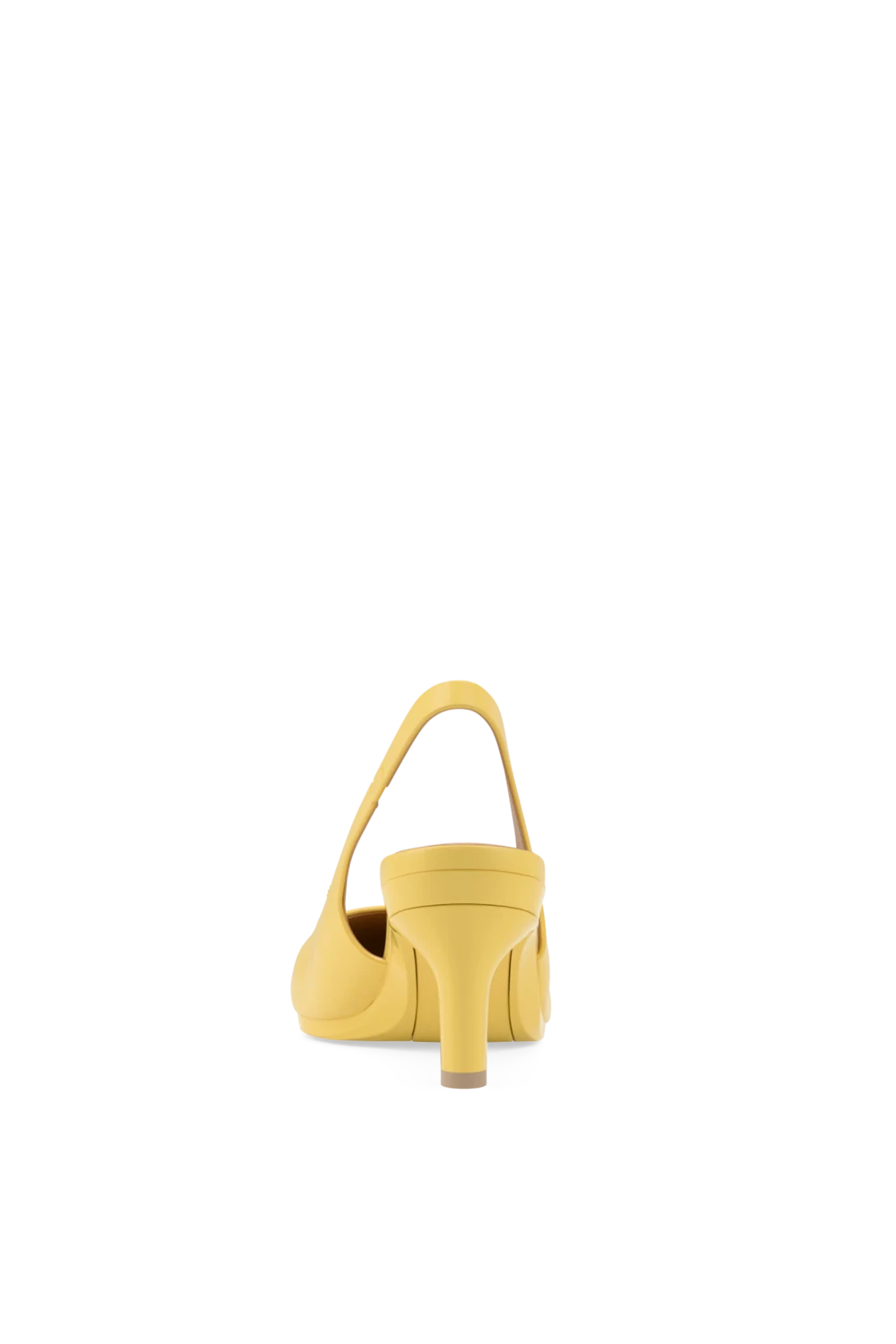 The Slingback - Limoncello Leather 3 Stiletto