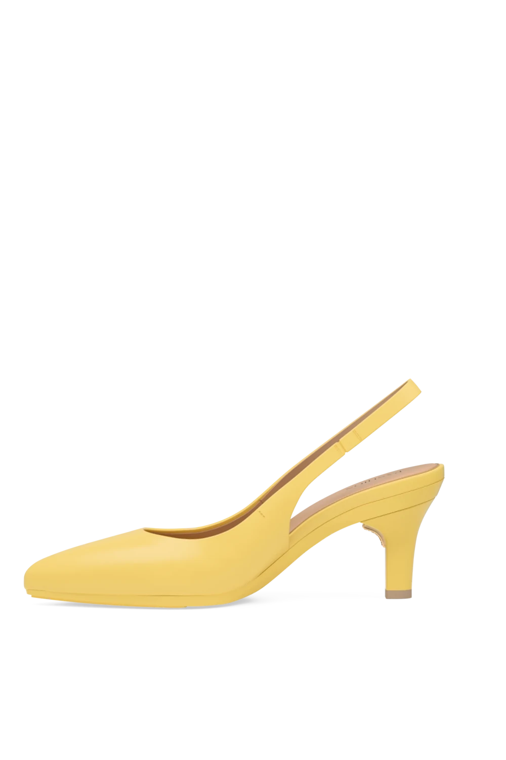 The Slingback - Limoncello Leather 3 Stiletto