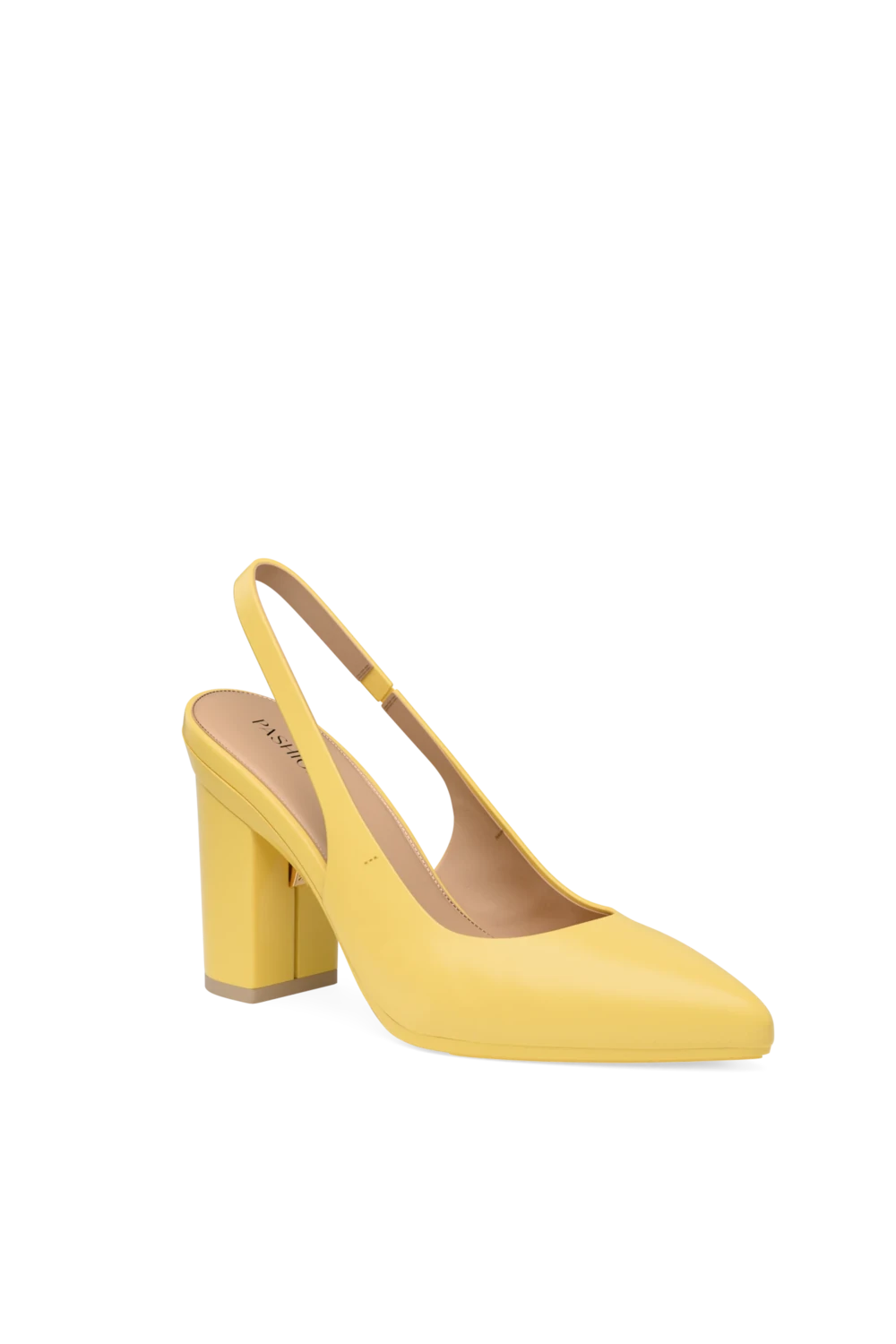 The Slingback - Limoncello Leather 4 Block