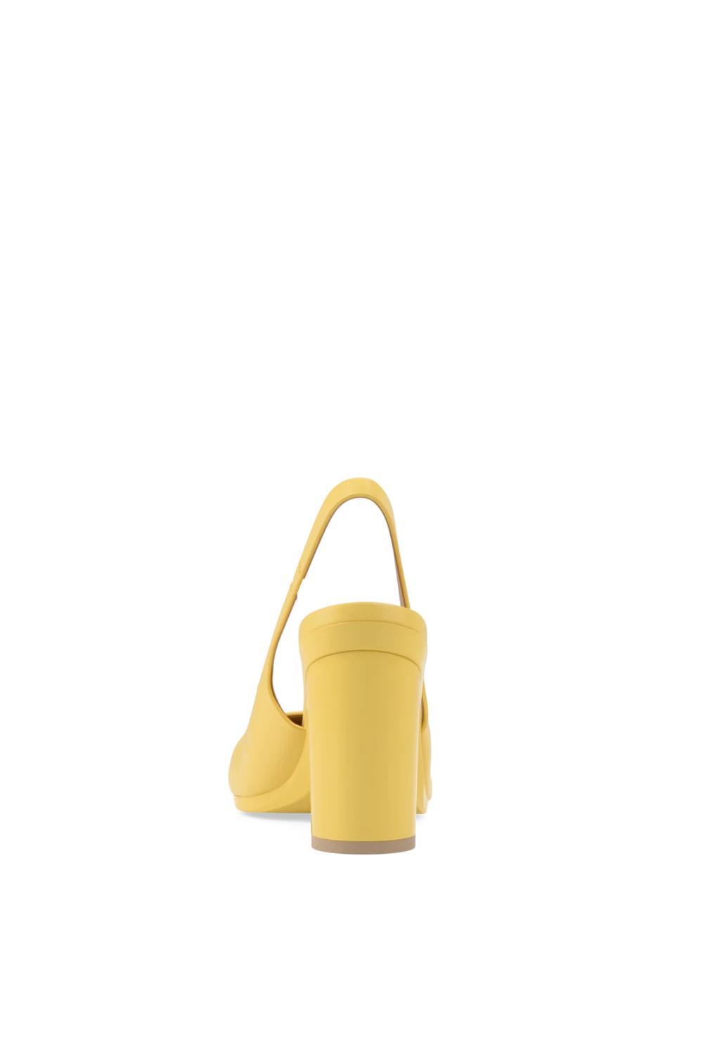 The Slingback - Limoncello Leather 4 Block