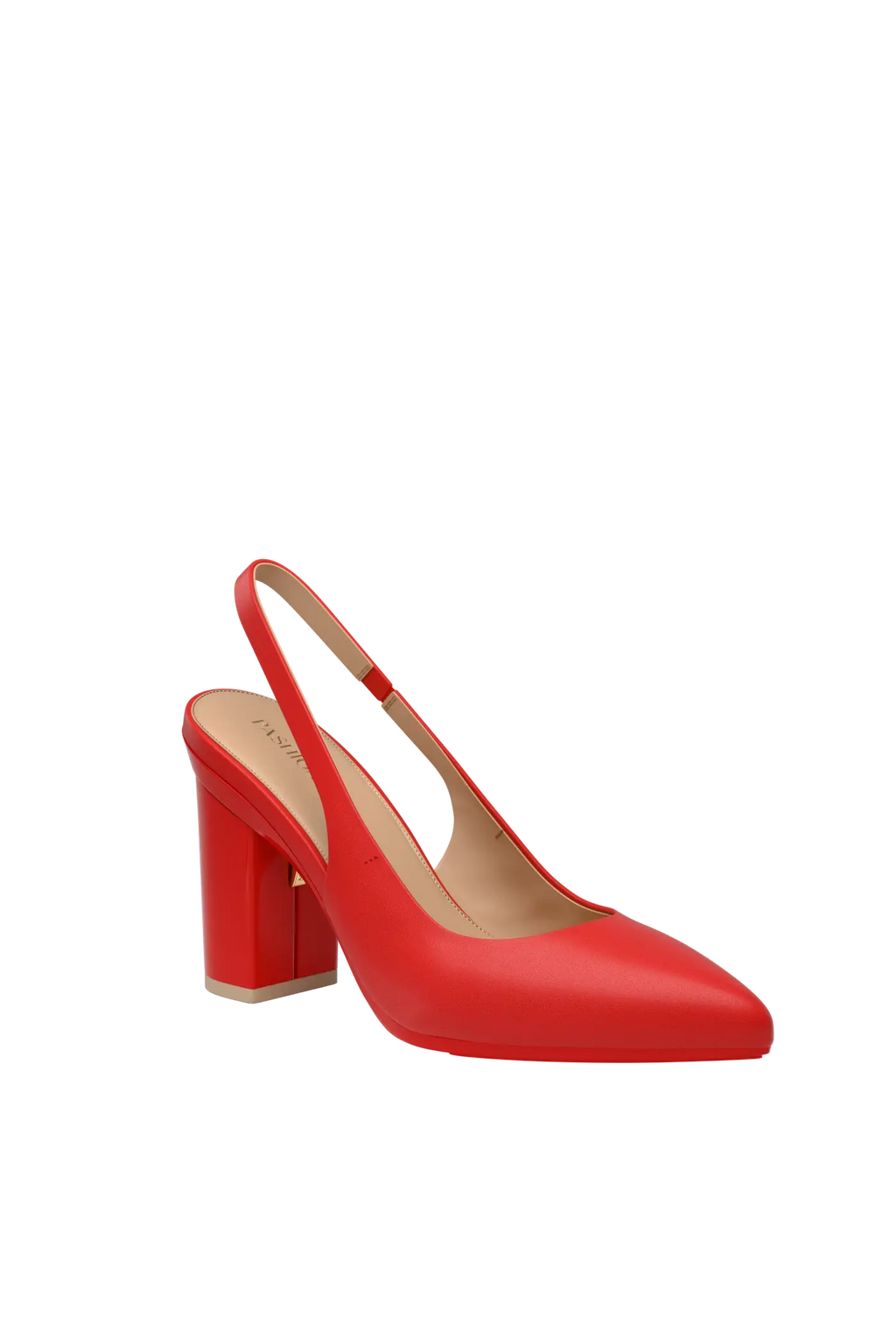Atena Cherry Heel Slingback