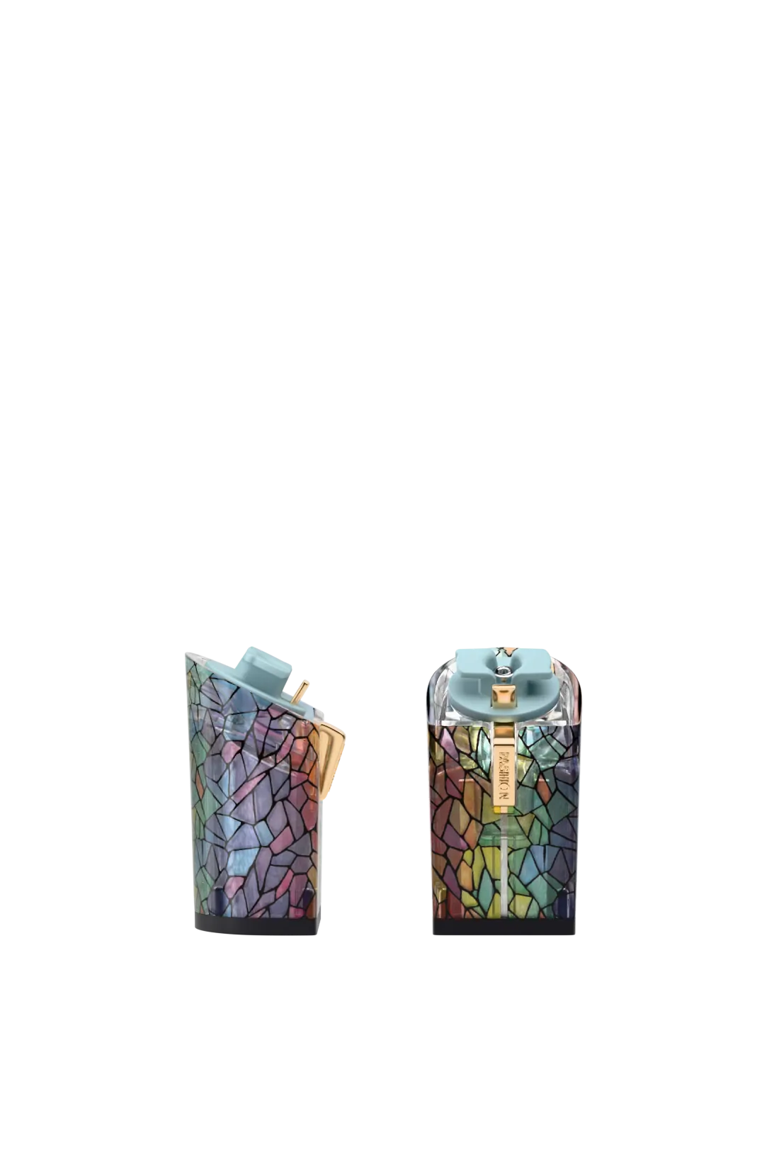 Block Heel Kit 4 Stained Glass