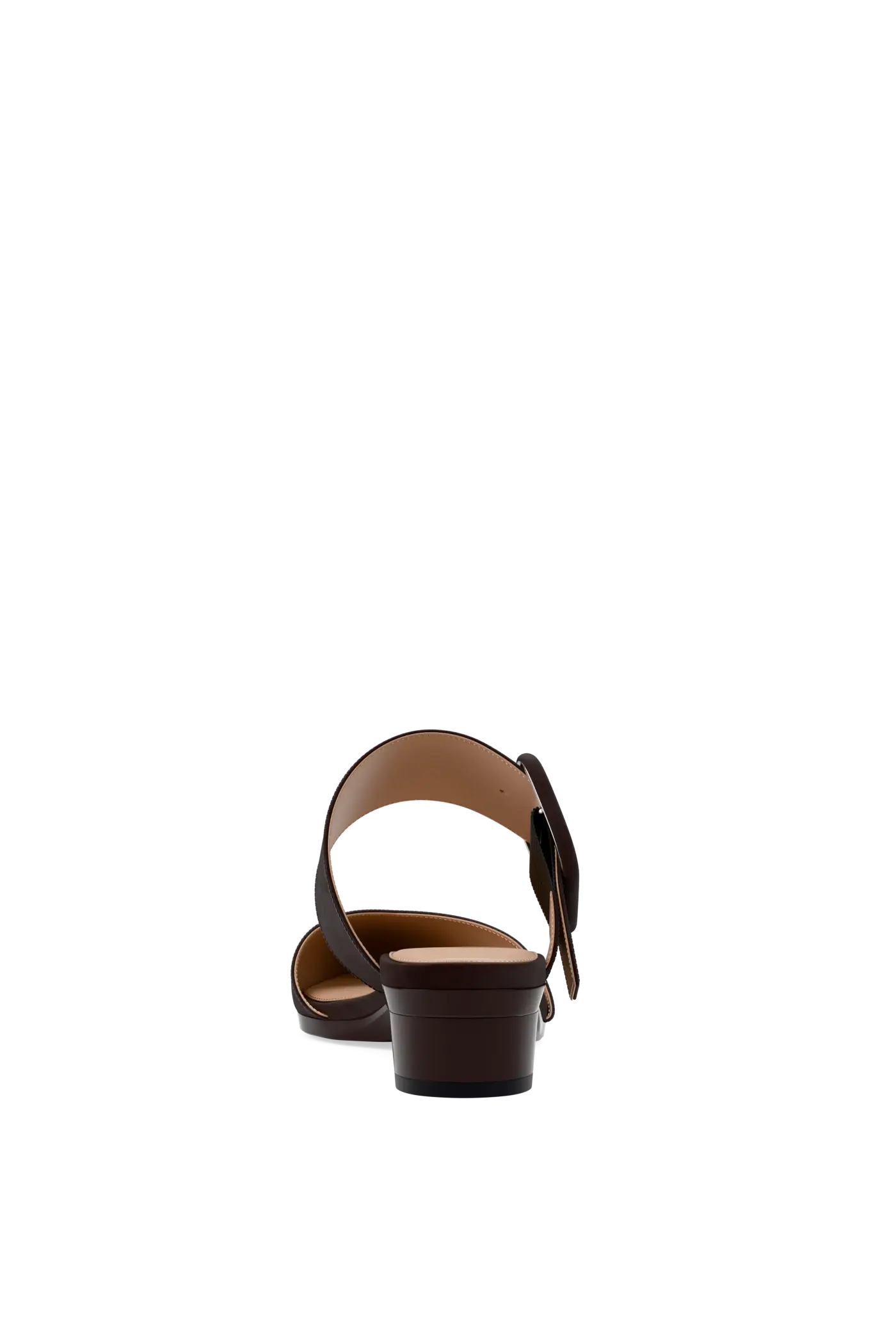 The Valerie Mule - Chocolate Suede Flat