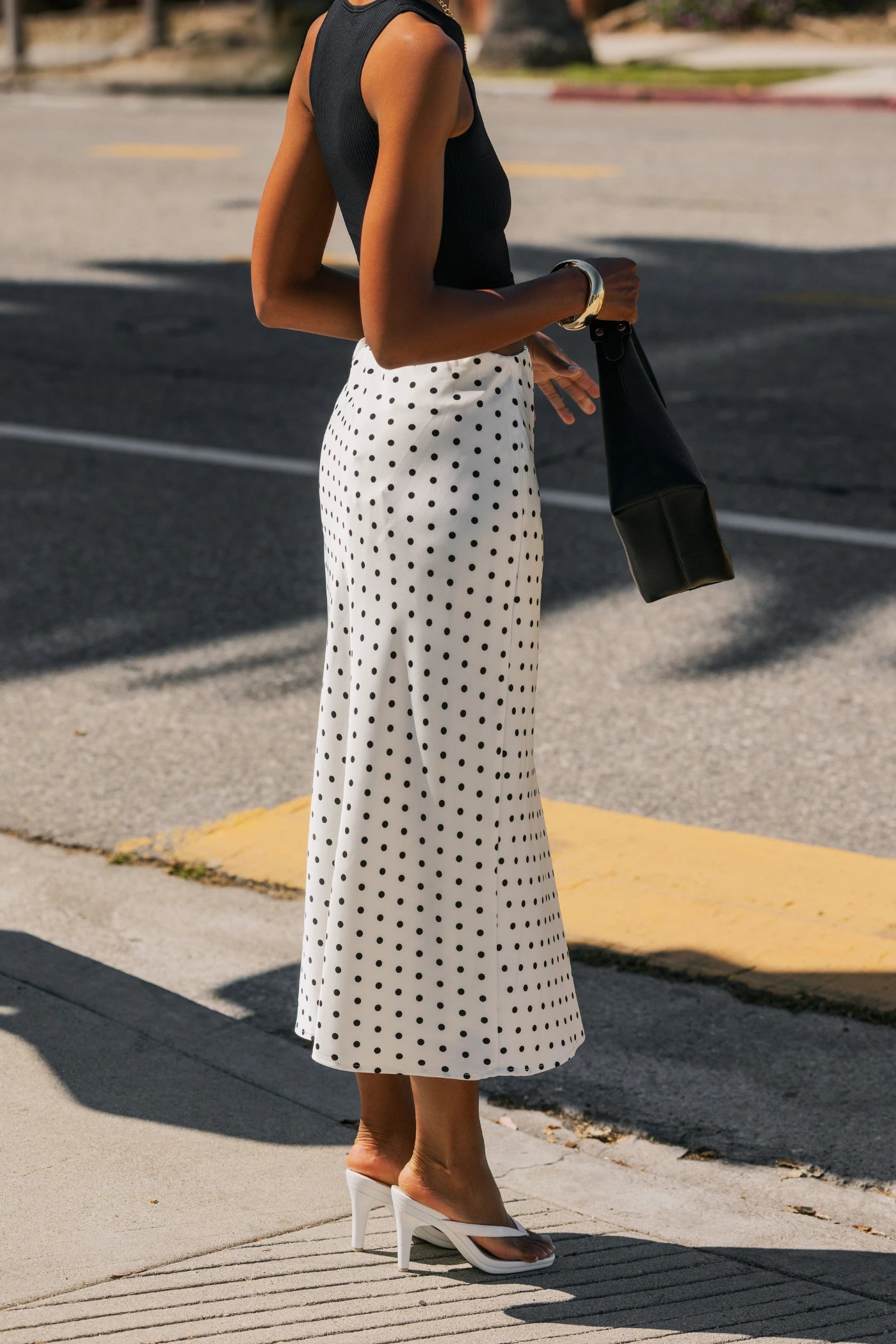 The Carmen - White Vegan Leather 4 Stiletto