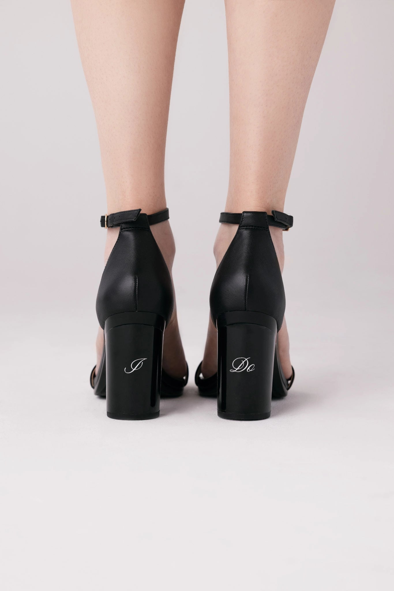 Personalized Block Heel Kit 4 Coal