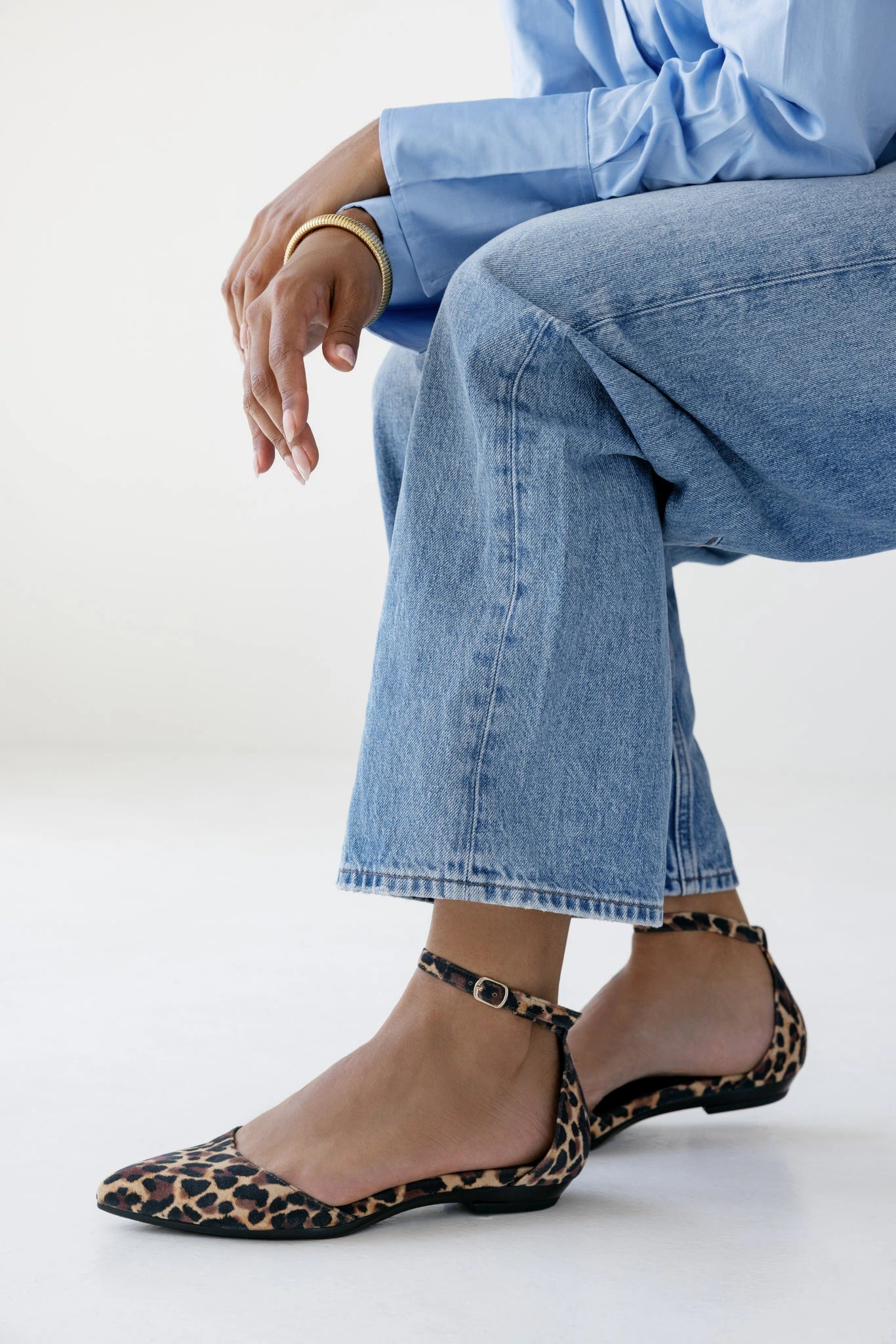 The D'Orsay - Coal Leopard Suede