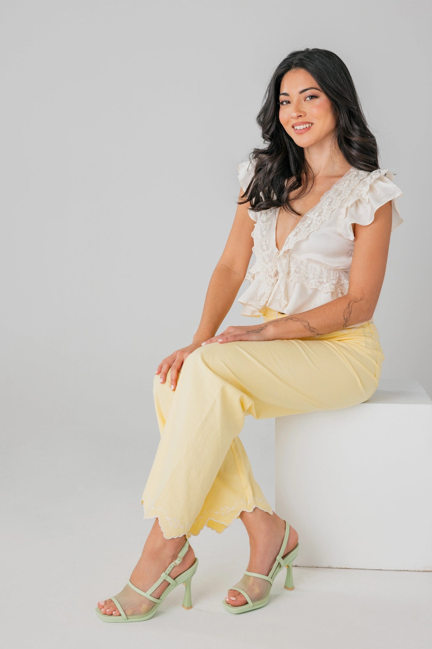 The Shae - Mint Mesh 4 Block