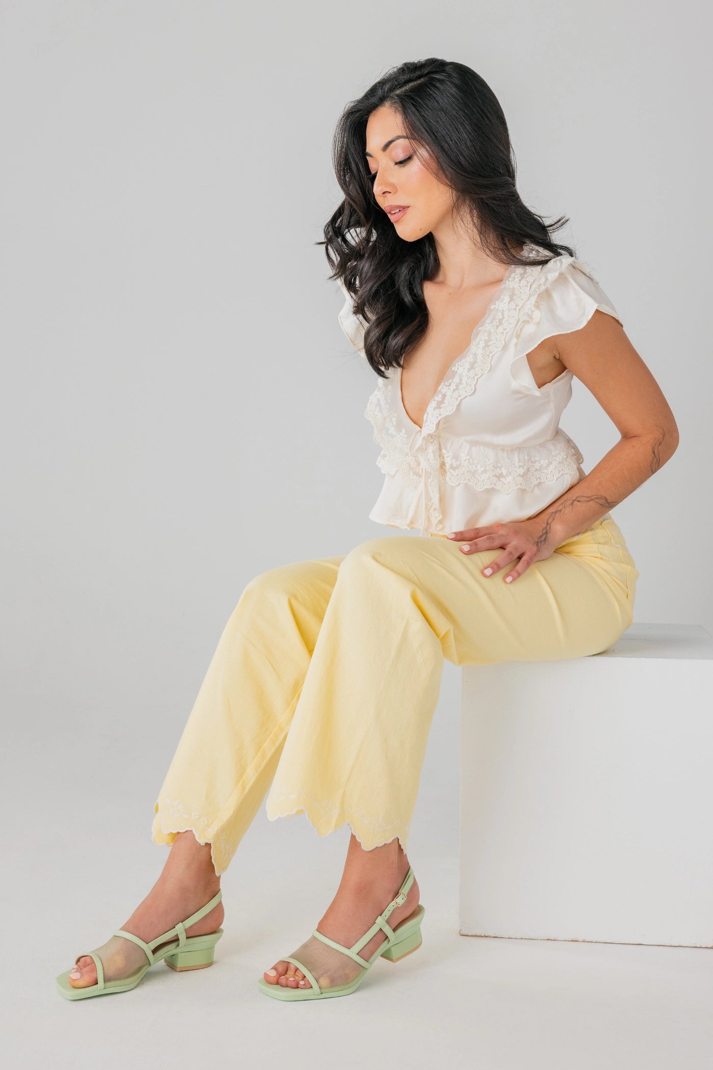 The Shae - Mint Mesh 4 Block