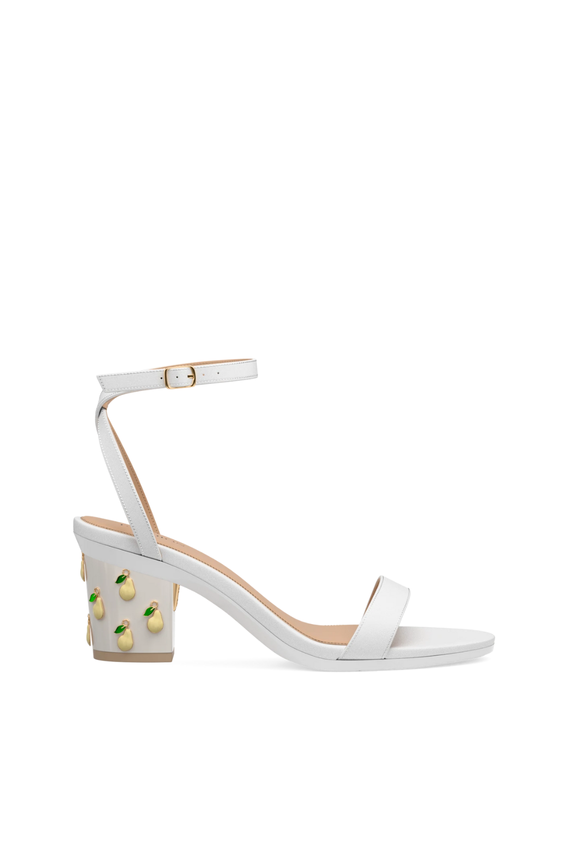 Block Heel Kit 3 Off White Pear Charm