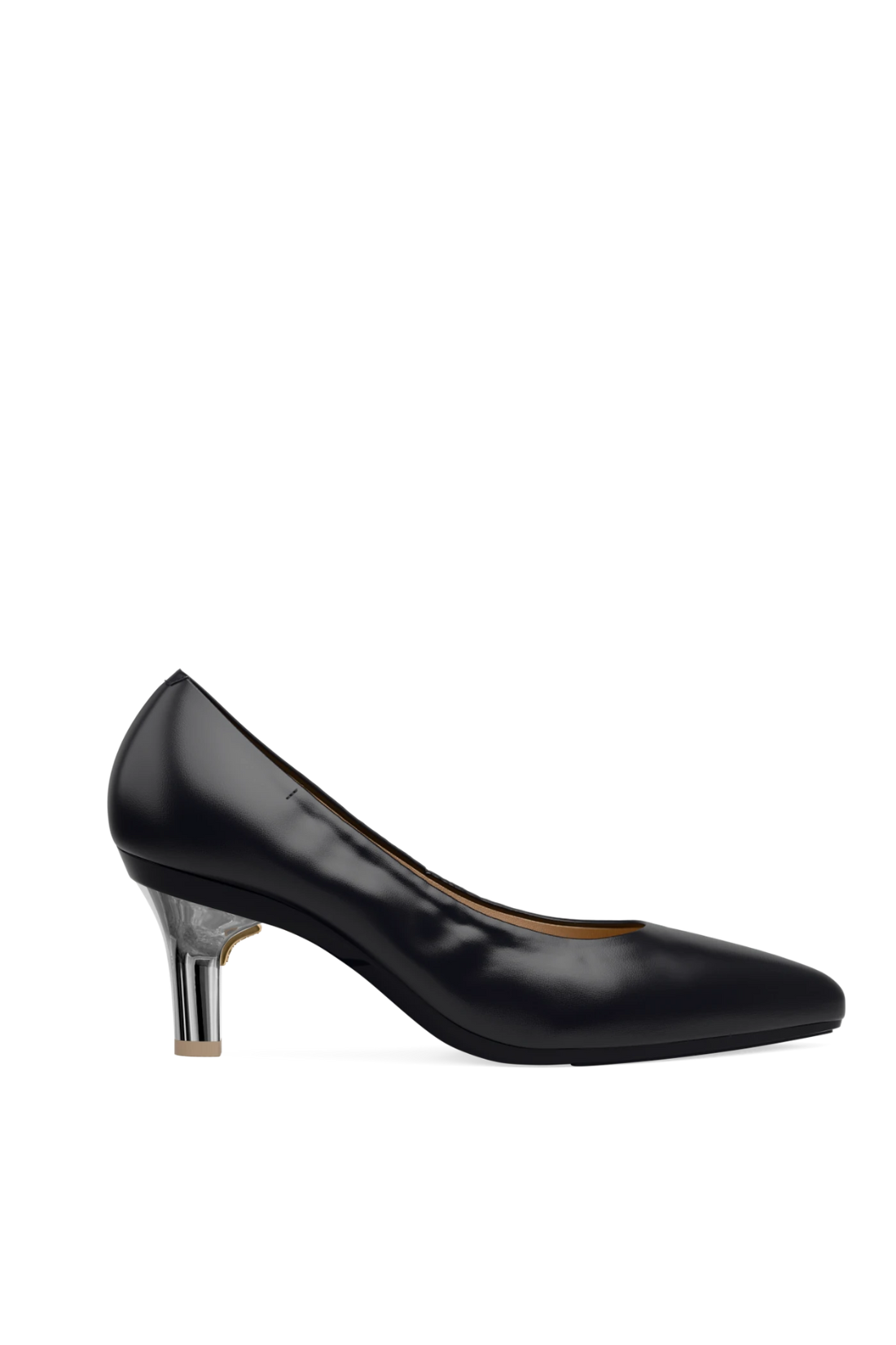 Stiletto Heel Kit 3 Silver Metallic