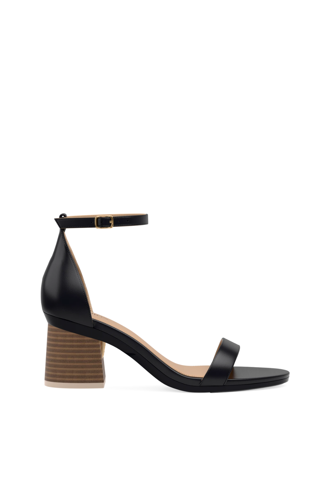 Flare Block Heel Kit 3 Light Wood