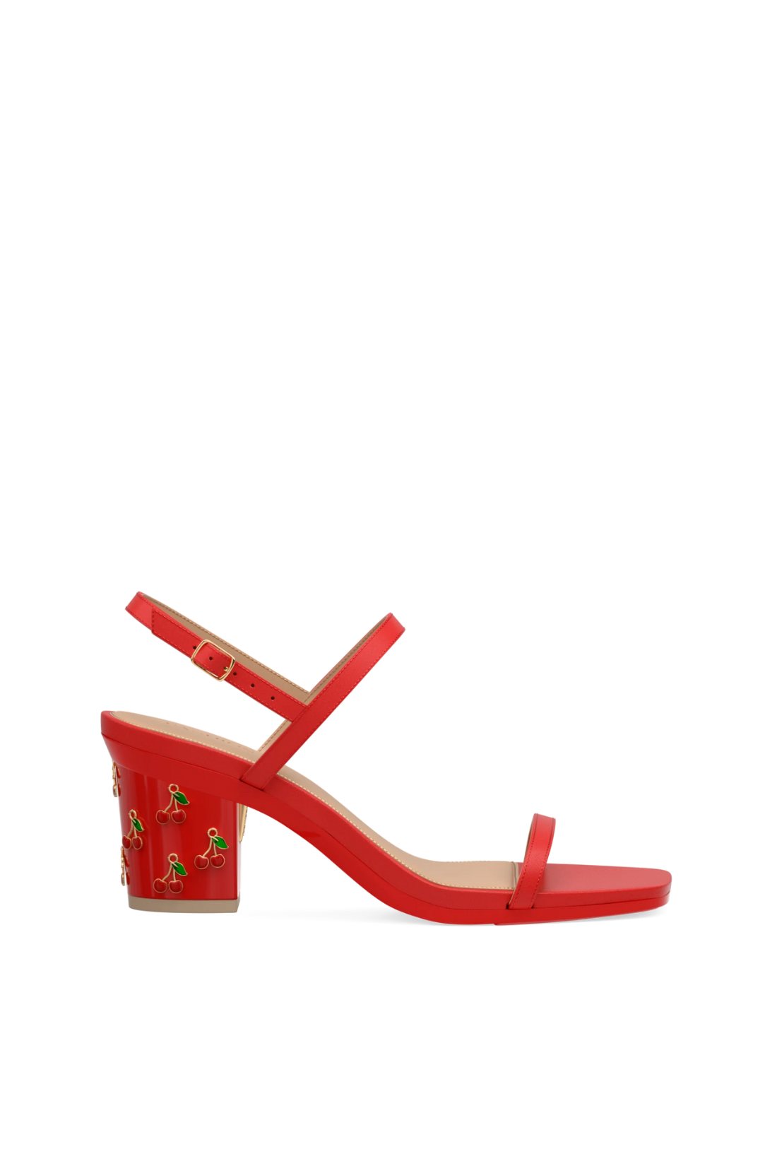 Block Heel Kit 3 Cherry Red Cherry Charm