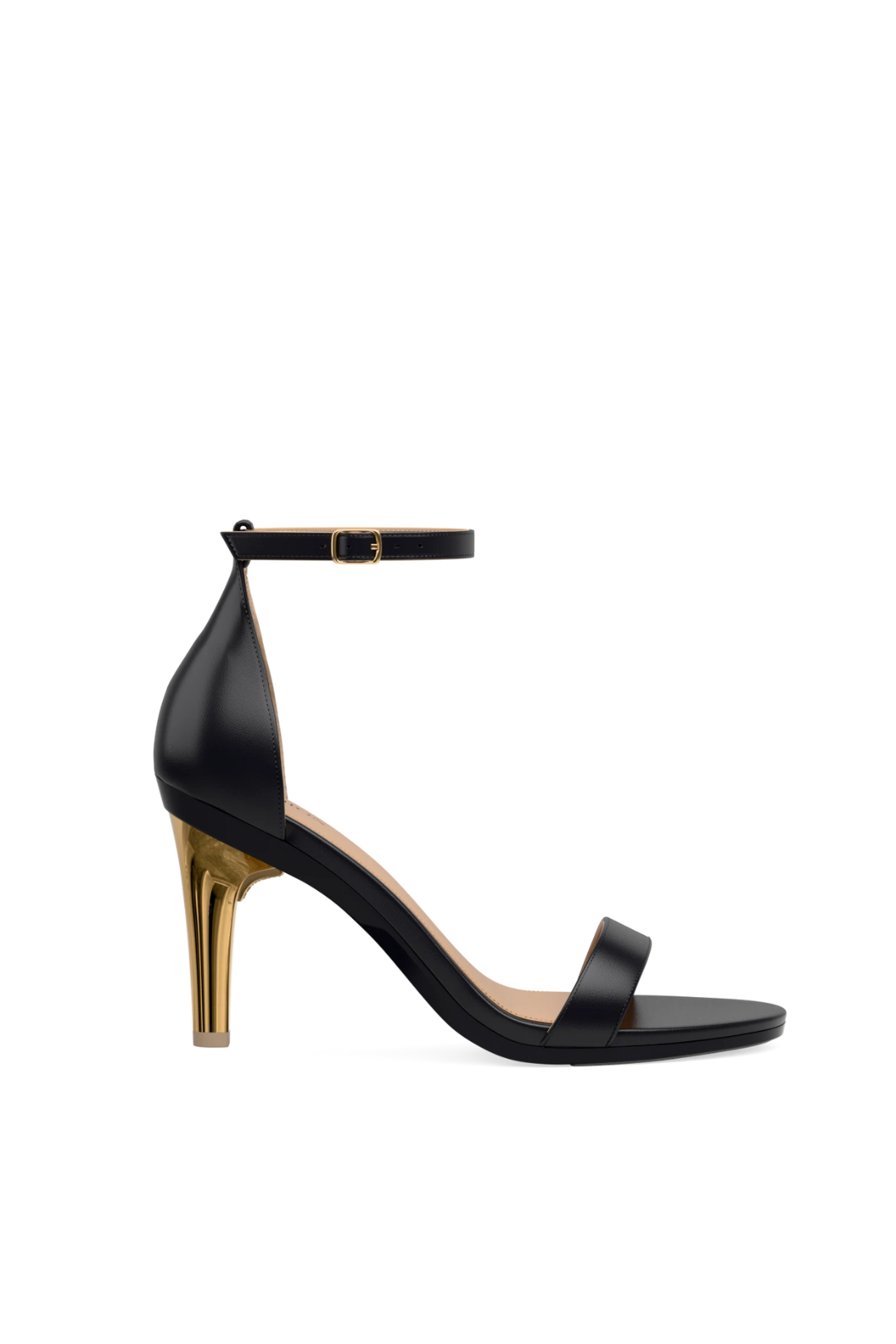 Stiletto Heel Kit 4 Gold Metallic