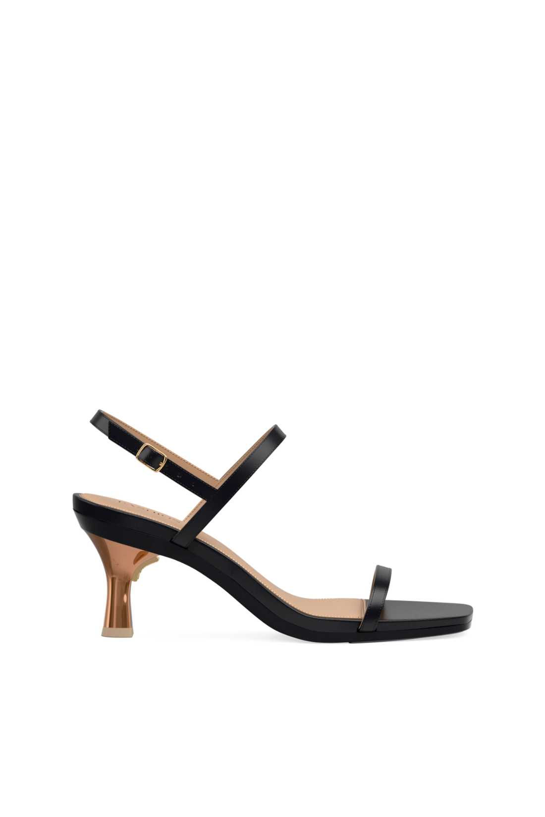 Flare Stiletto Heel Kit 3 Copper Metallic