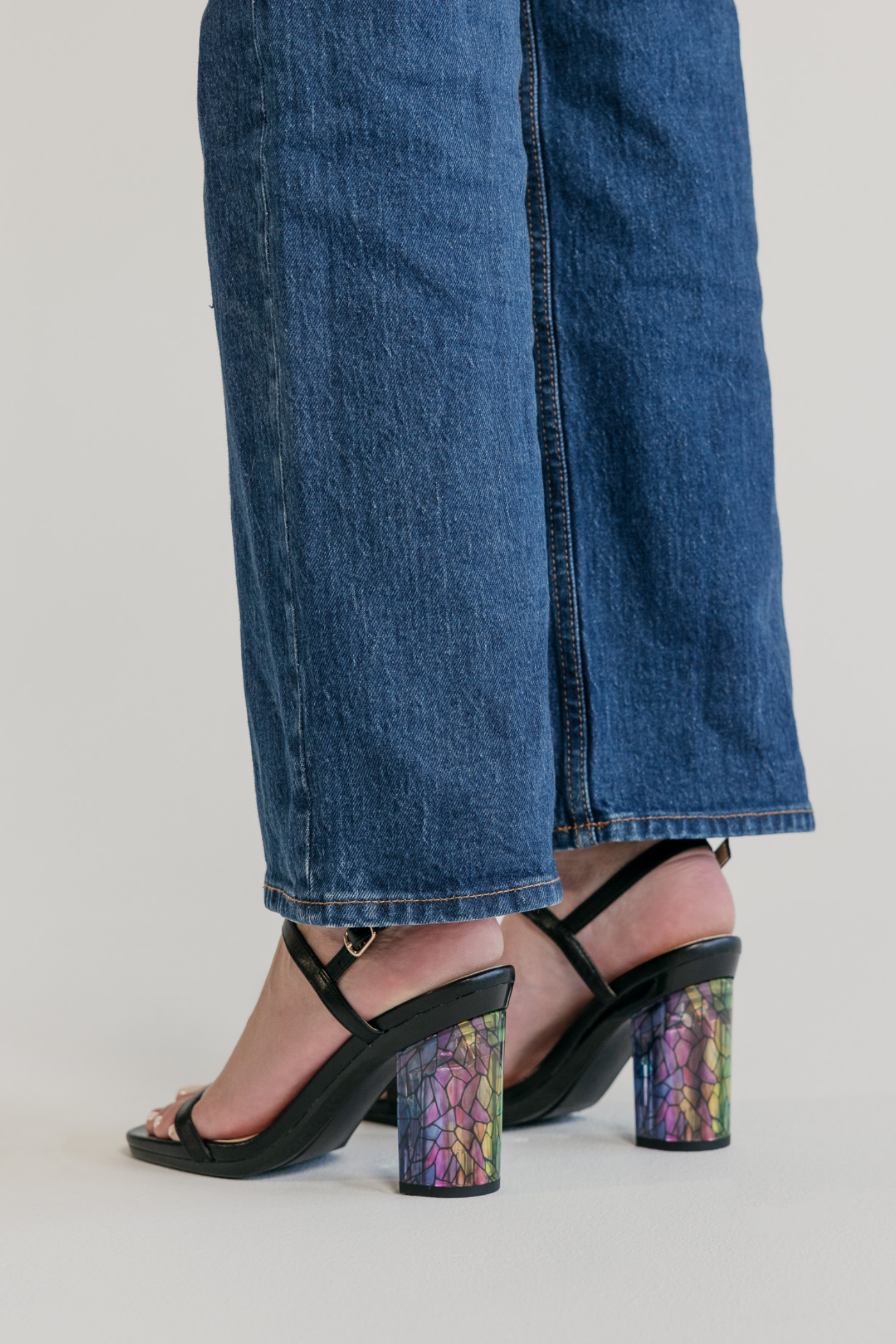 Block Heel Kit 3 Stained Glass