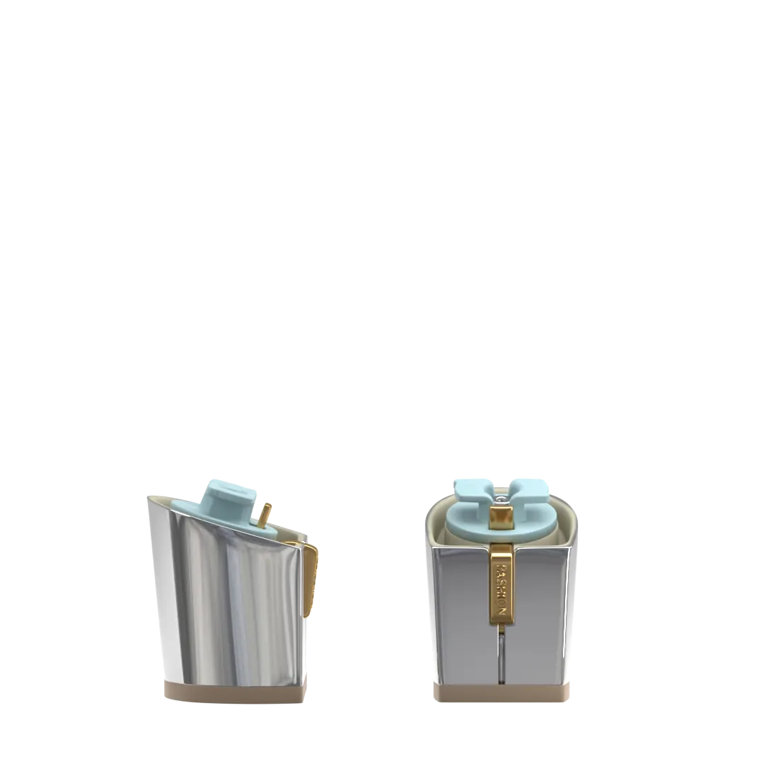 block heel silver pumps