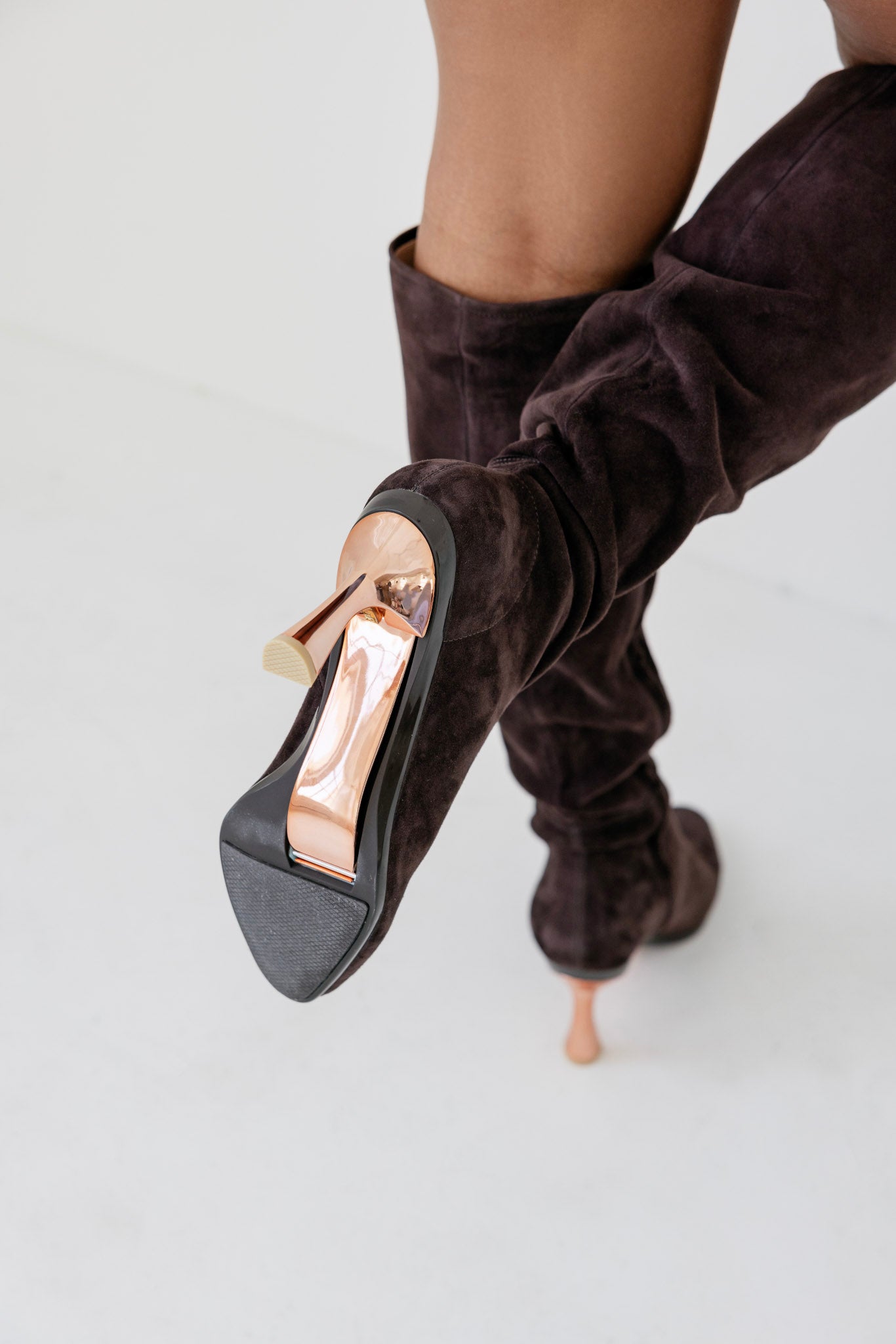 Flare Stiletto Heel Kit 4 Copper Metallic