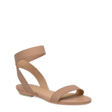 Abby Sandal - Latte Elastic 4 Stiletto