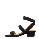 Adrianna Sandal - Coal Black