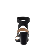 Adrianna Sandal - Coal Black + Block Heel Kit 3 Coal Black