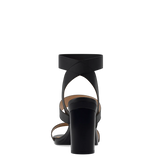 Adrianna Sandal - Coal Black + Block Heel Kit 4 Coal Black