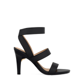 Adrianna Sandal - Coal Black + Stiletto Heel Kit 4 Coal Black