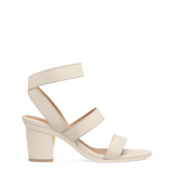 Adrianna Sandal - Ivory 3 Block