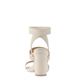 Adrianna Sandal - Ivory 4 Block