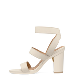 Adrianna Sandal - Ivory 4 Block