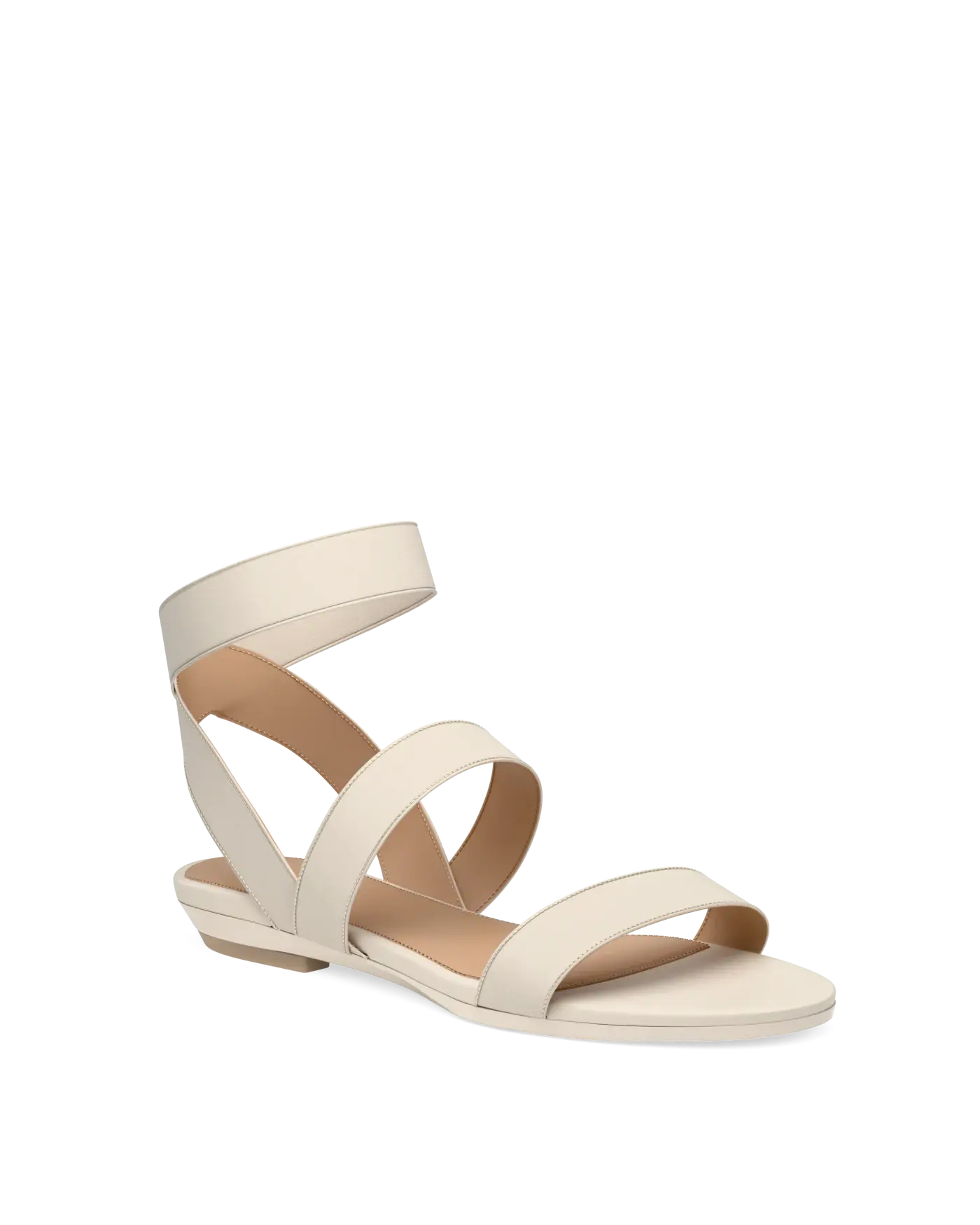 Adrianna Sandal - Ivory 4 Block