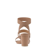 Adrianna Sandal - Latte + Block Heel Kit 3 Latte