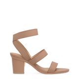 Adrianna Sandal - Latte + Block Heel Kit 3 Latte