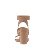 Adrianna Sandal - Latte + Block Heel Kit 4 Latte