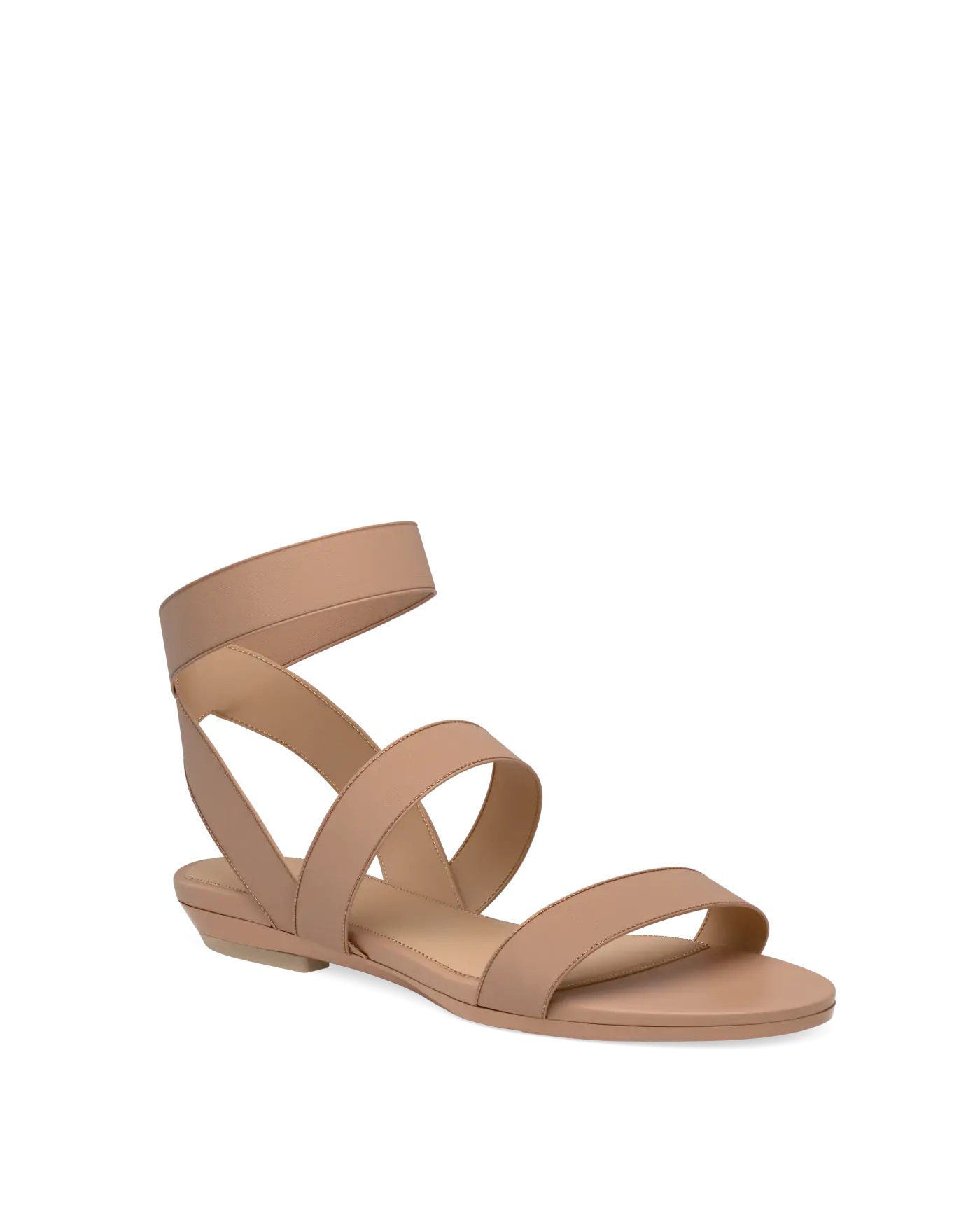 Adrianna Sandal - Latte + Block Heel Kit 3 Latte