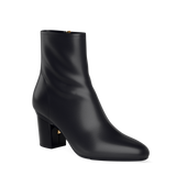 Amy Ankle Boot - Coal Black Leather 3 Block