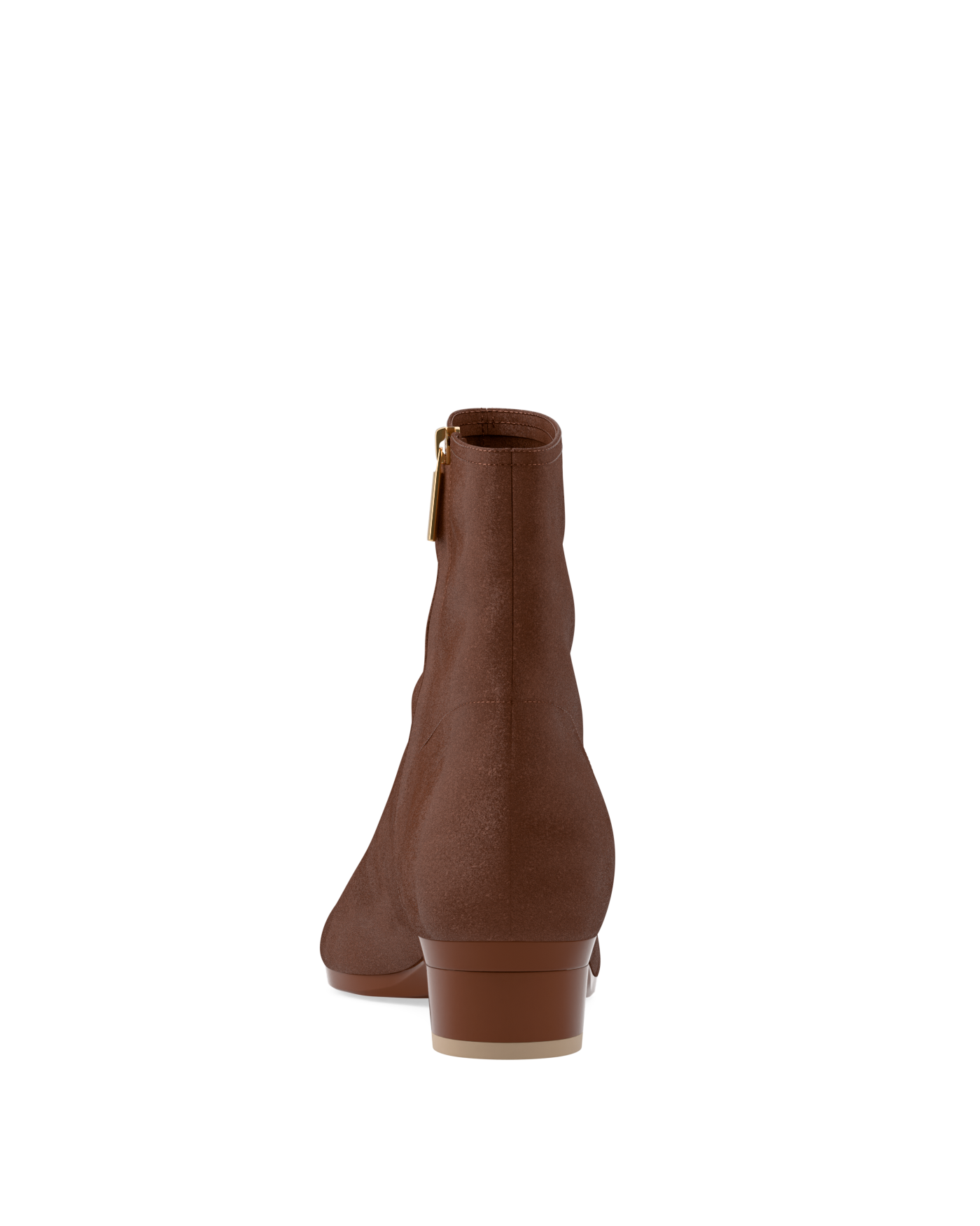 Amy Ankle Boot - Walnut Suede