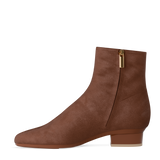 Amy Ankle Boot - Walnut Suede