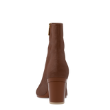 Amy Ankle Boot - Walnut Suede 3 Block