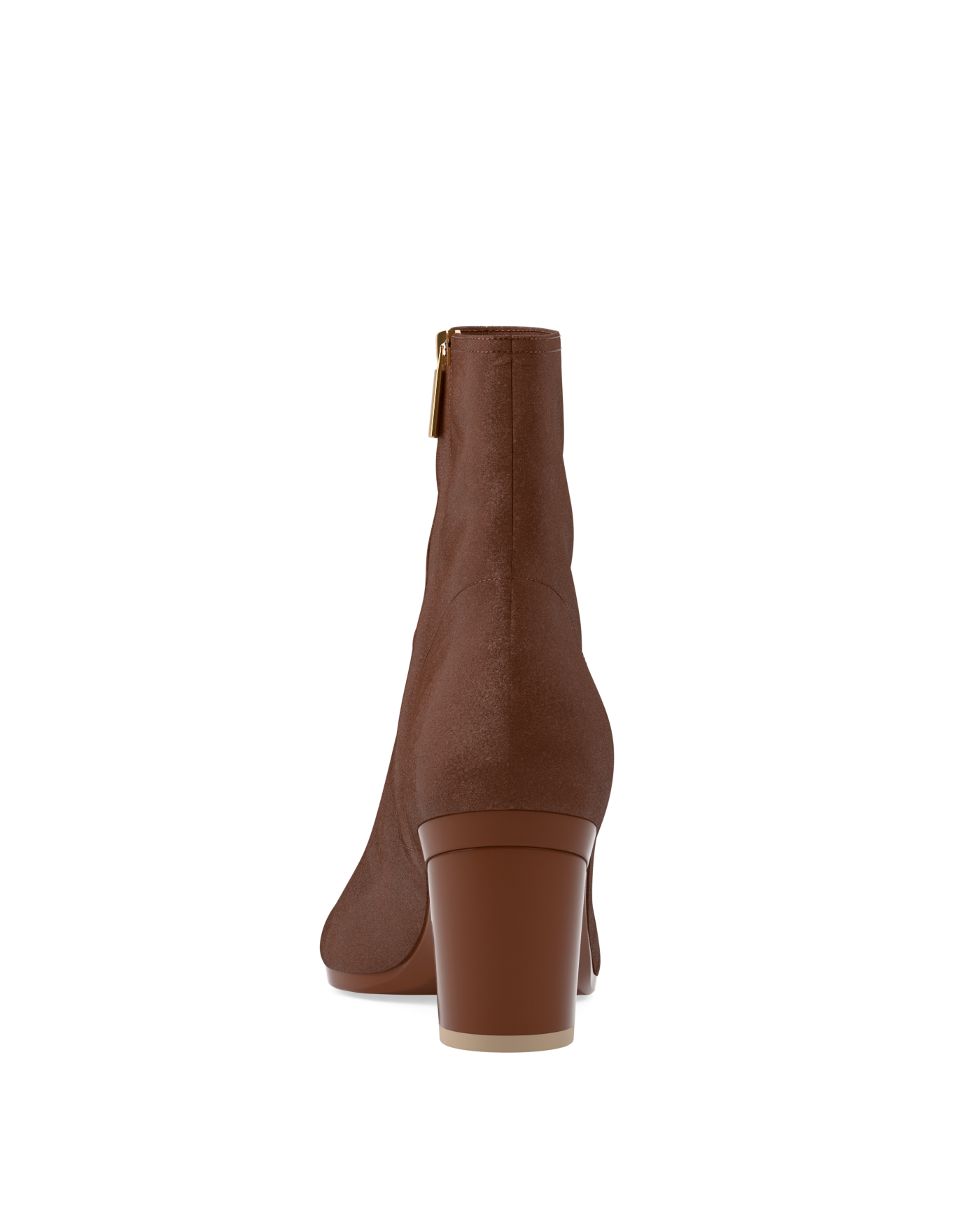 Amy Ankle Boot - Walnut Suede 3 Block