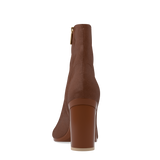 Amy Ankle Boot - Walnut Suede 4 Block