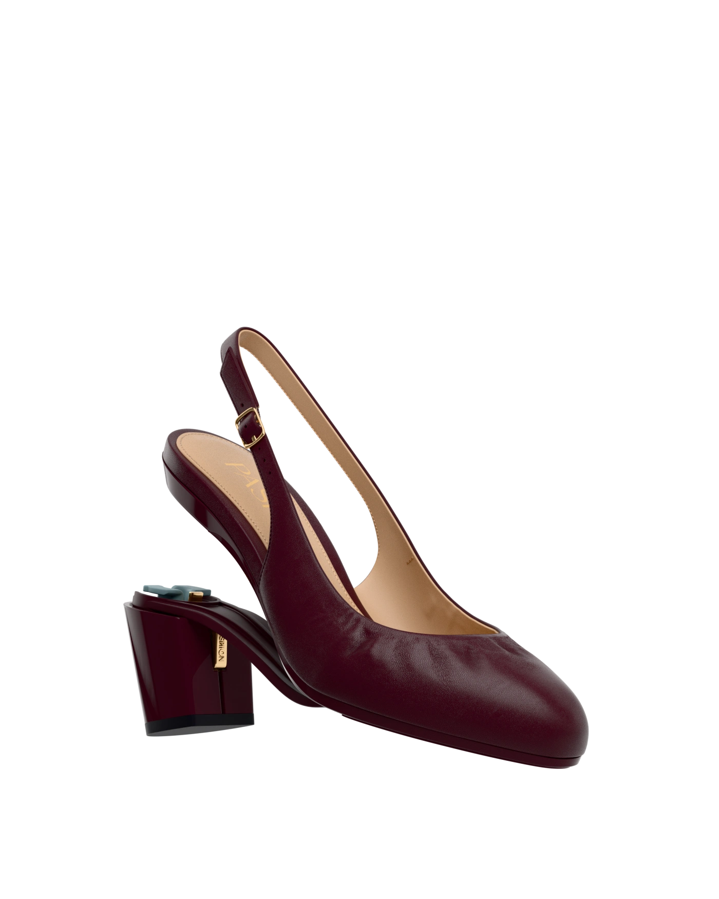 Anna Slingback - Cherry Mocha Leather 3