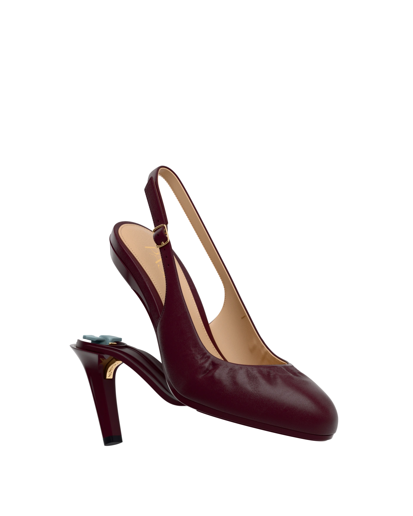 Anna Slingback - Cherry Mocha Leather 4