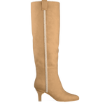 Blake Boot - Camel Suede Sherpa 3 Stiletto