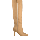 Blake Boot - Camel Suede Sherpa 4 Stiletto