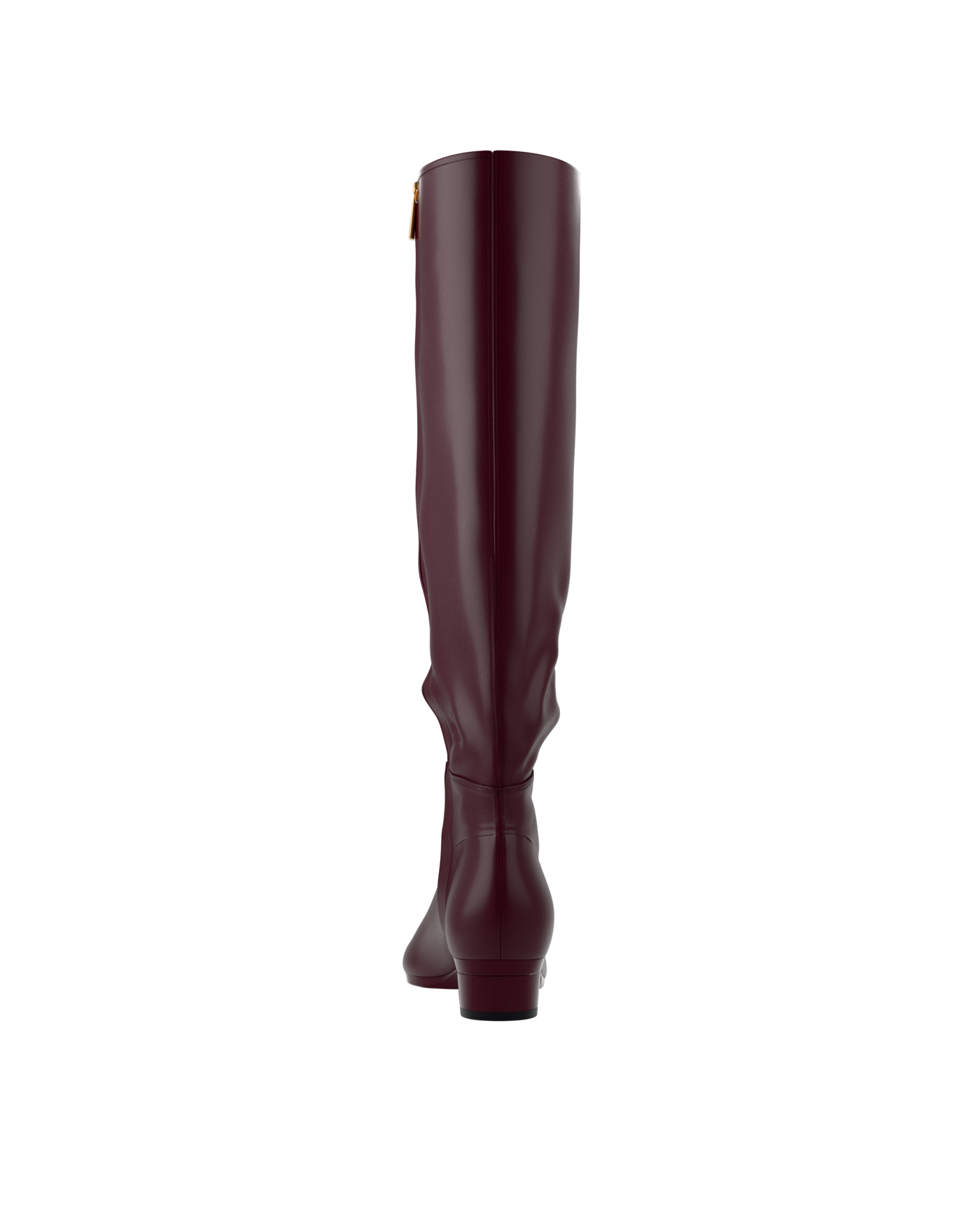 Blake Knee High Boot - Cherry Mocha Leather