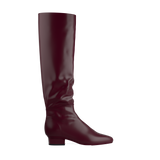 Blake Knee High Boot - Cherry Mocha Leather