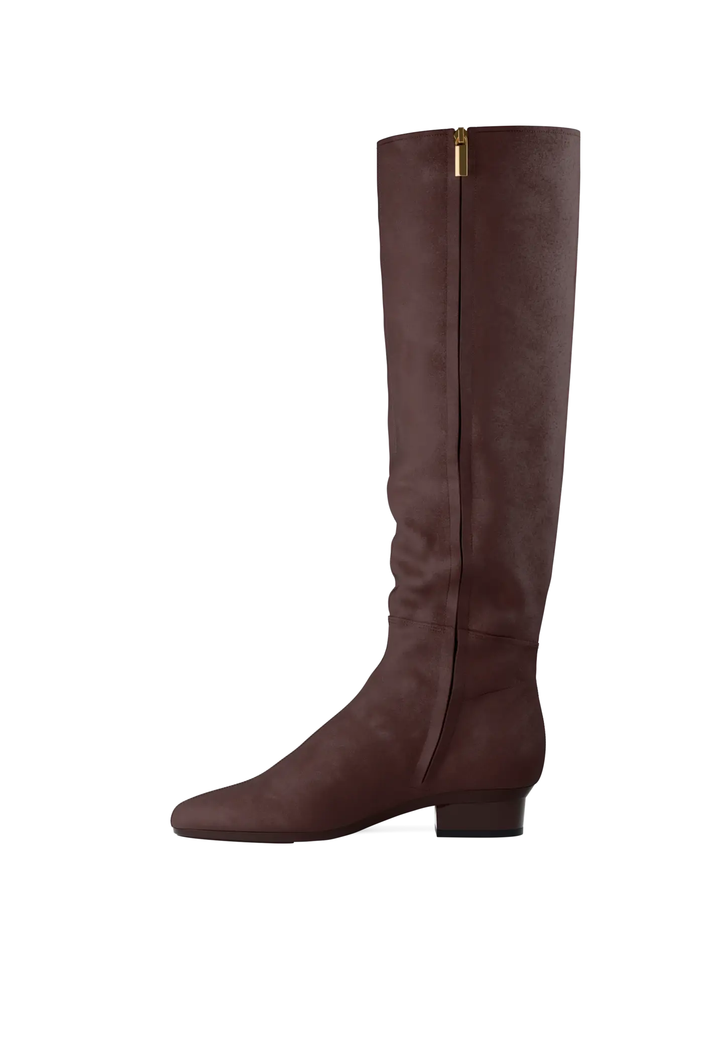 The Blake Knee High Boot - Chocolate Suede