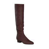 Blake Knee High Boot - Chocolate Suede 4 Stiletto